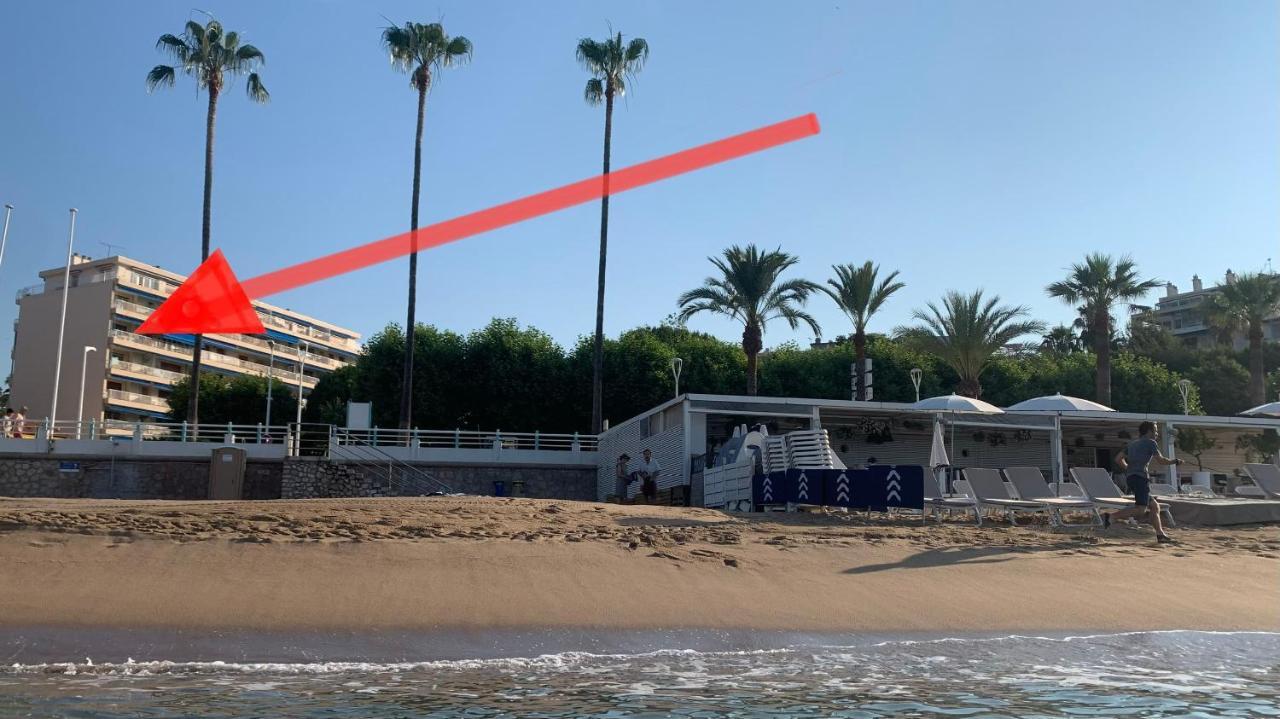 Vue Mer Exceptionnelle Sur Plage Du Midi En 1Re Ligne- 2 Chambres Cannes Exterior photo